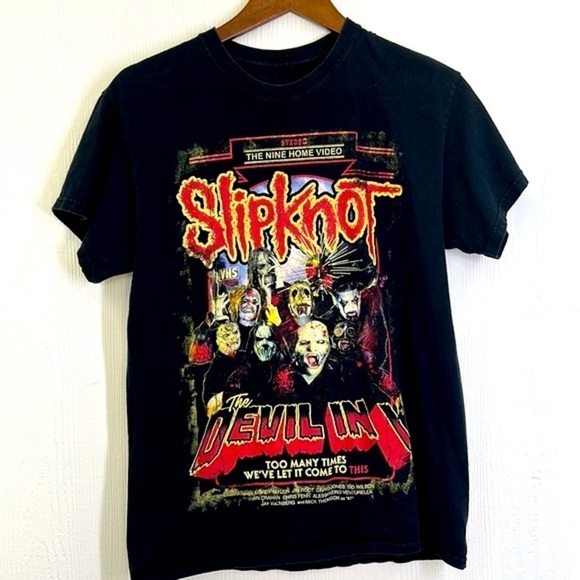 SlipKnot - The Devil In One SlipKnot Graphic Metal Short Sleeve T Shirt Medium - Picture 6 of 10